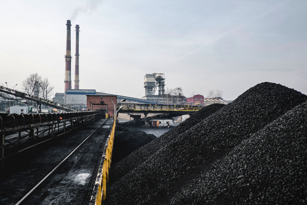 Katowice mine outside