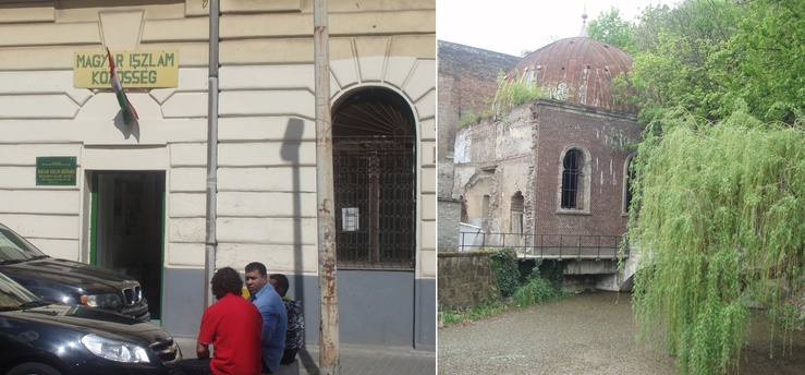 (R) An original Turkish bath that stands only as a monument today in Budapest