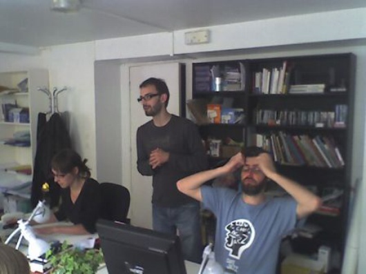 Simon trying to explain how to deal with new site