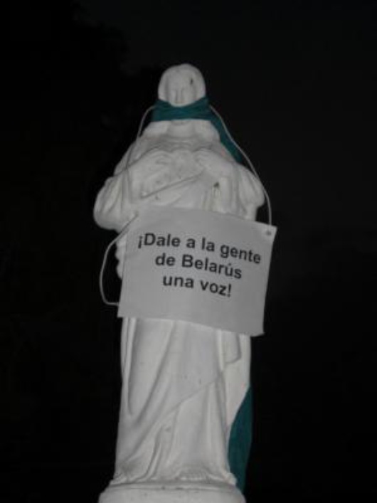 Belarus Action Puebla MEXICO