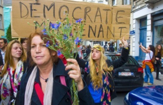 indignados Brussels