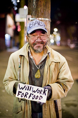 'Work for Food' is also an American initiative born at the University of Michigan