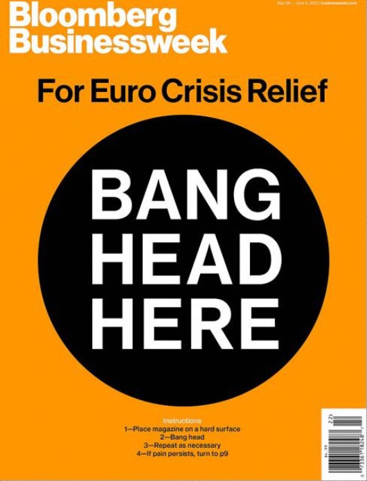 Das Cover der dieswöchigen Ausgabe der Bloomberg Businessnews soll Abhilfe schaffen