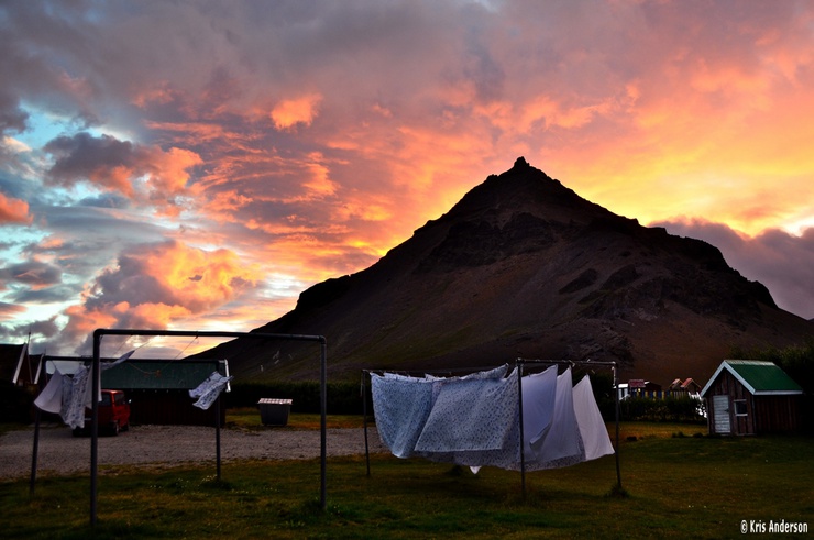 Arnarstapi, sur la péninsule de Snæfellsnes.
