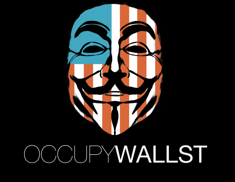 Guy Fawkes has become a symbol for the 'occupy wall street' movement
