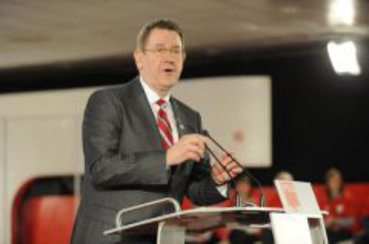 Poul Nyrup rasmusen en Madrid