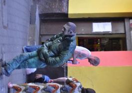 le héro en gomme du quartier de Praga