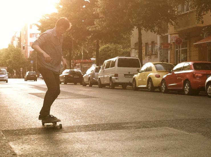 A friend of skater Janko (not pictured) reveals he resat high school twice because of his longboard addiction, but that he's one of the best skaters he has seen