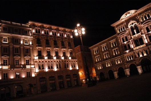 Una delle piazze principali di Trieste