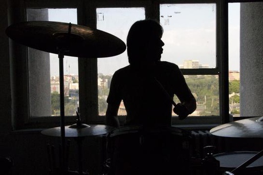 'Drummer in the dark'