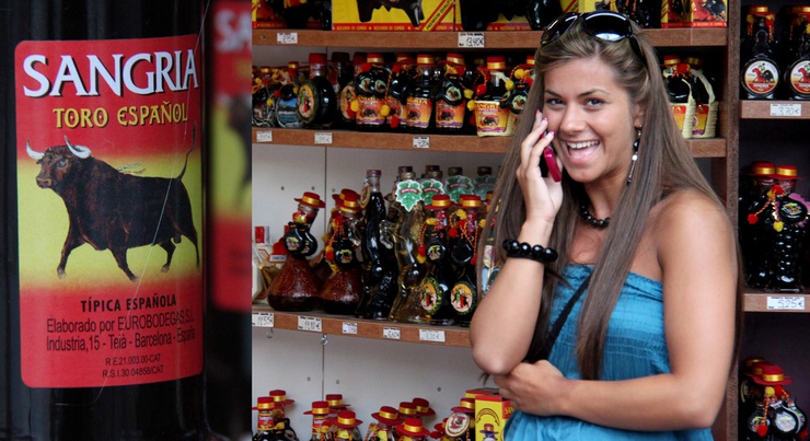 Spain's typical wine punch is a favourite with tourists
