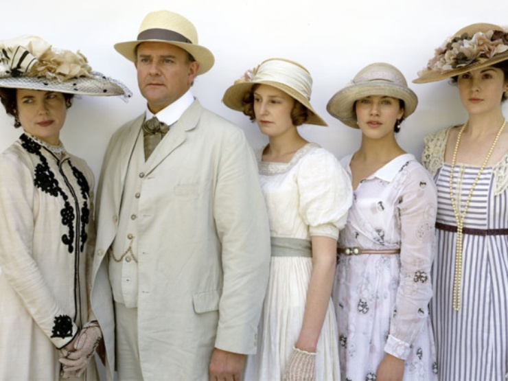 Portrait d'une famille aristocrate.