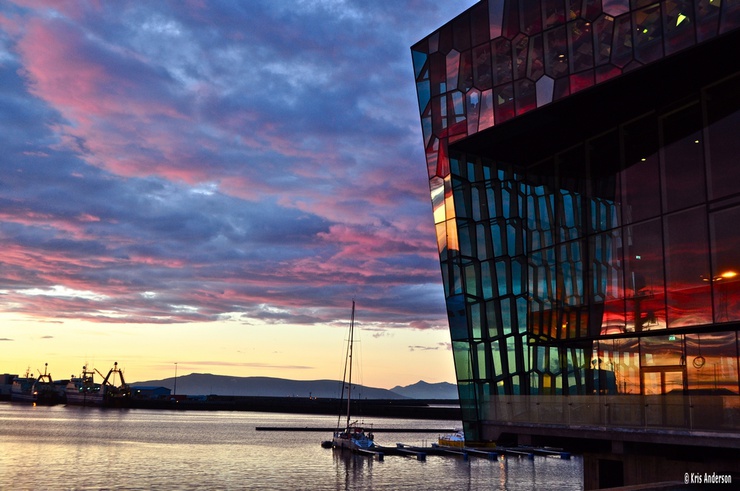 Le hall de concert du côté d'Harbour.