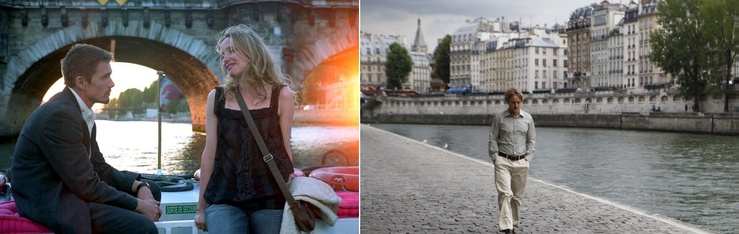 Before Sunset (2004) und Midnight in Paris (2011)