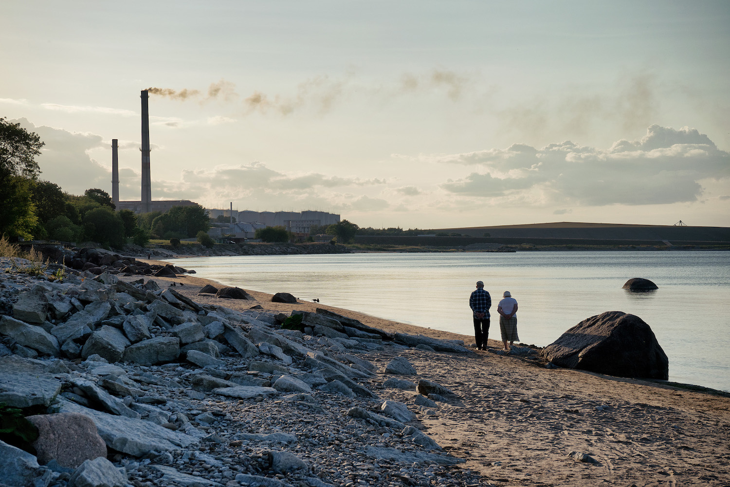 Baie de Sillamäe, Estonie 