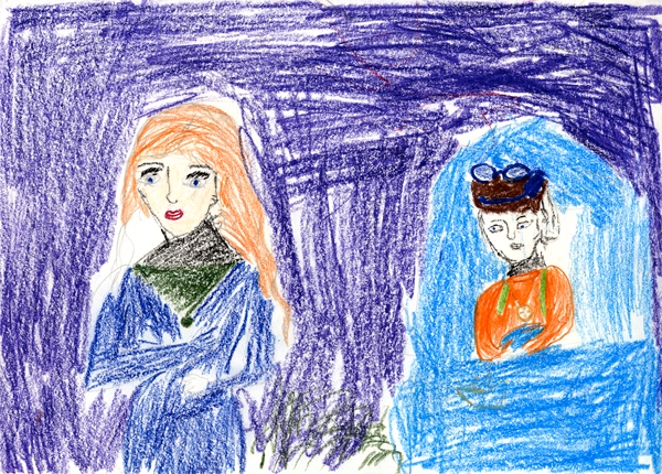 (Disegno di Rebecca Covaciu)