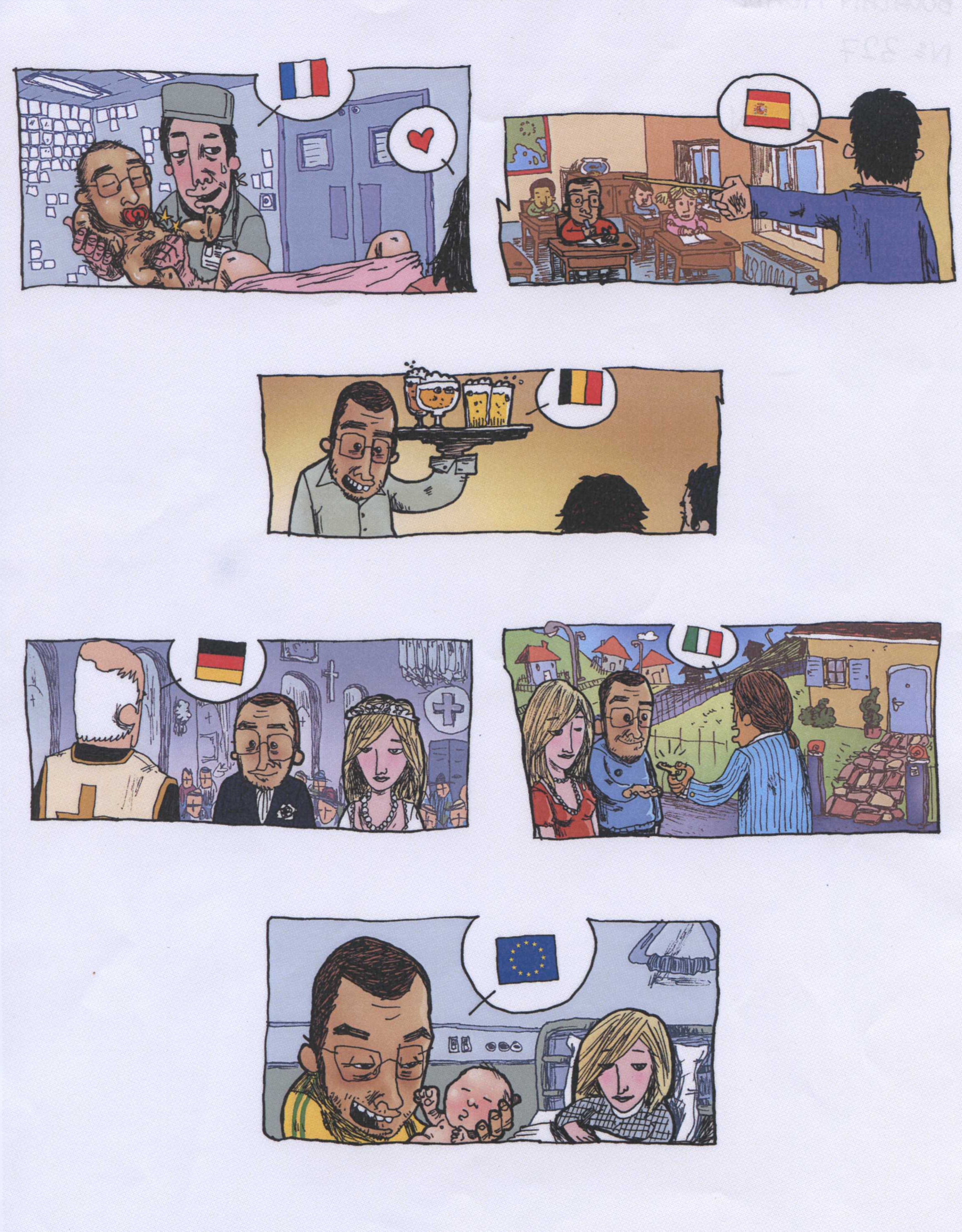Mehdi Boualam, Belgien. 