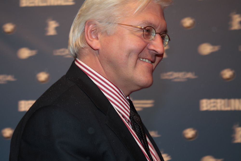 Auch Frank-Walter Steinmeier ist am Start