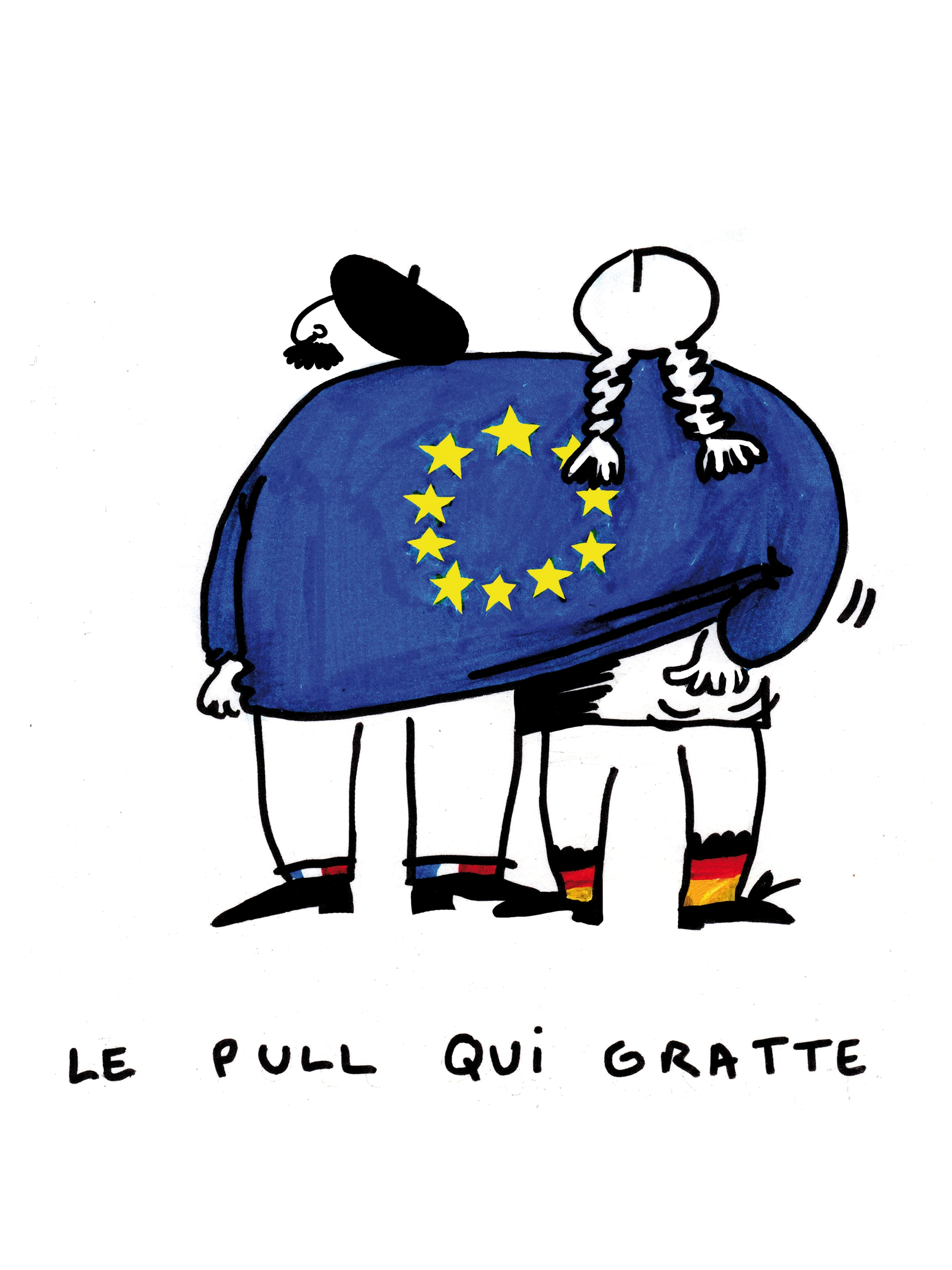 Nastasia Verdeil (Frankreich): „Der kratzende Pullover“