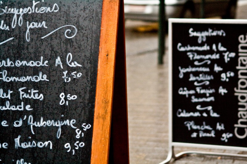 Menús a 12 euros