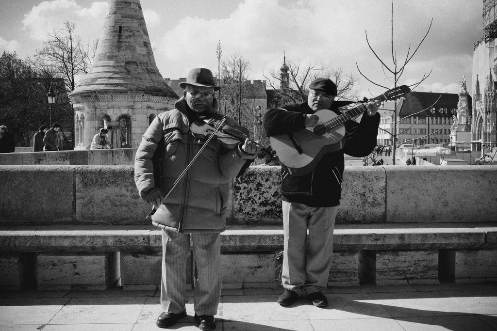 Joueur de rue tsigane