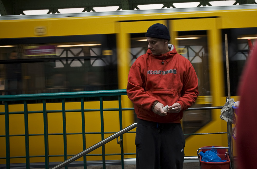 Rivendita di biglietti nella metropolitana. 