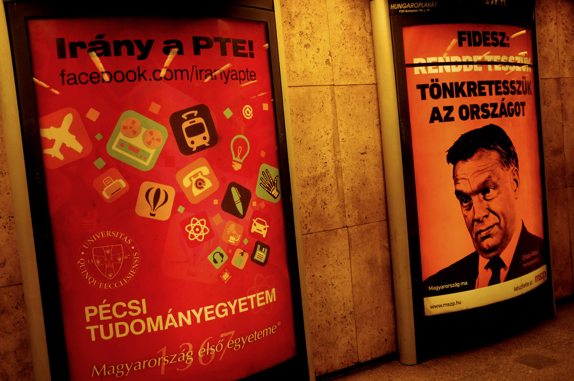 Orban in the metro