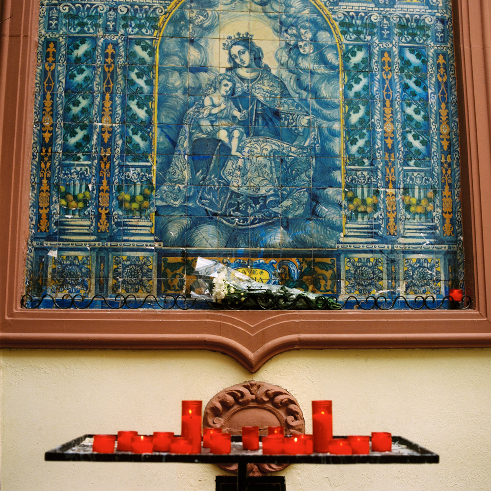 Séville, image religieuse.