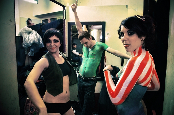 Les coulisses de la danse
