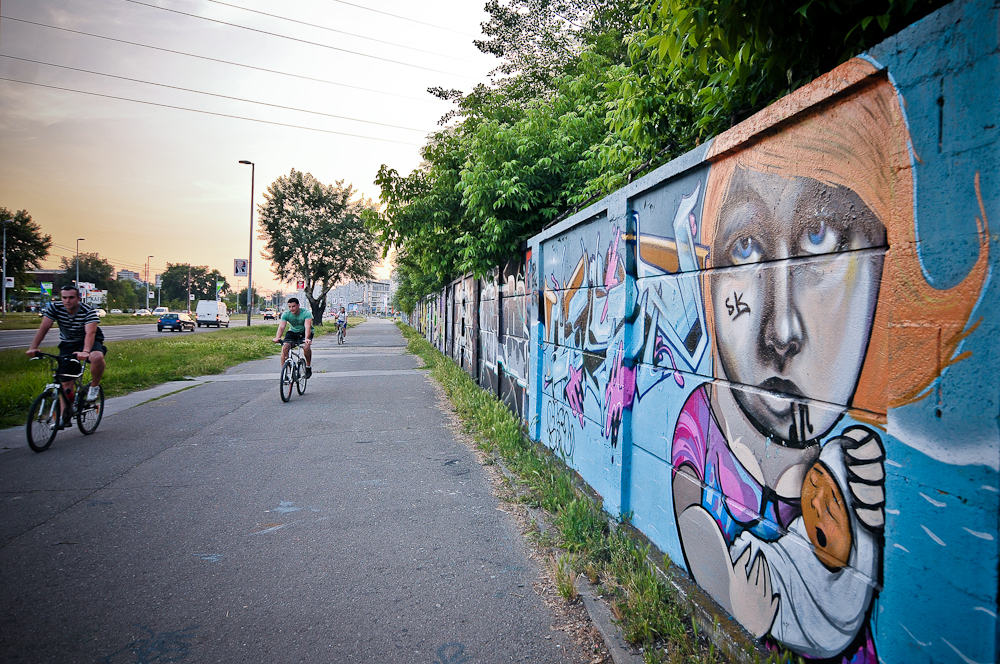 Street art façon Nouveau Belgrade