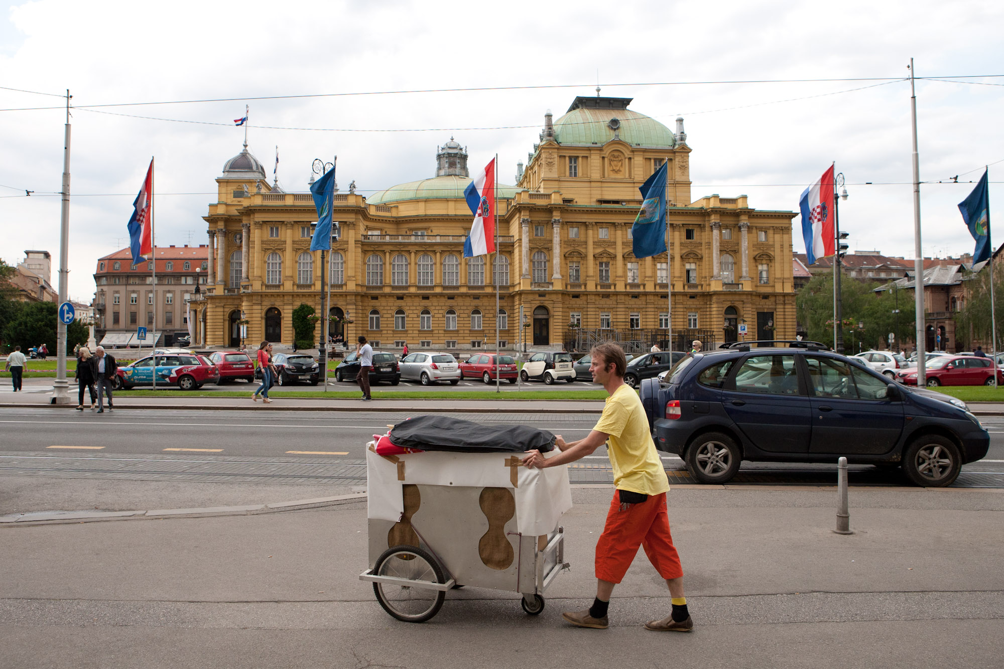 Arrivée à Zagreb
