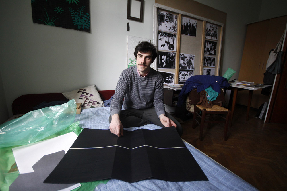 Mario Kolaric, 26, artista visual
