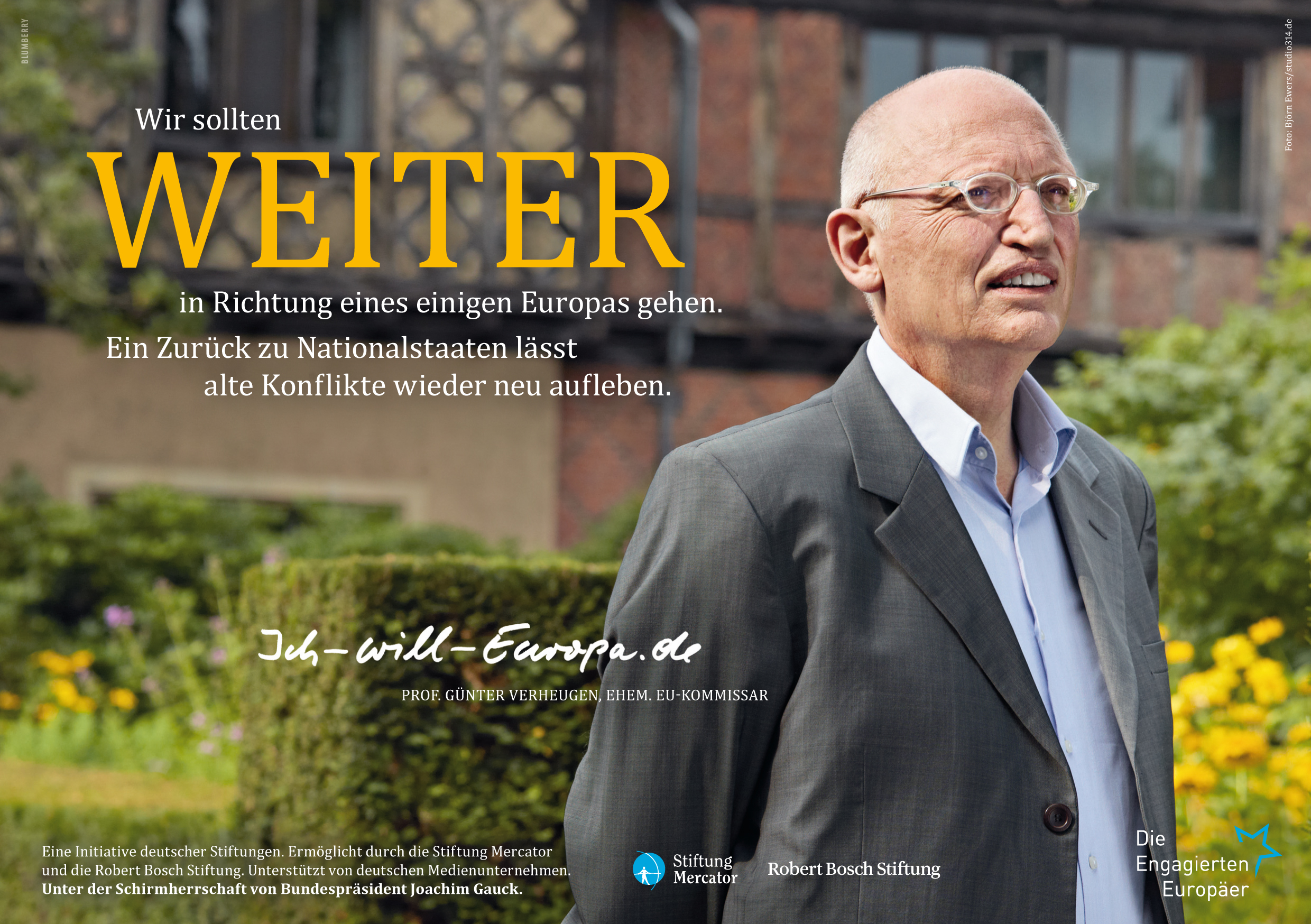 WEITER - EU-Kommissar Günter Verheugen