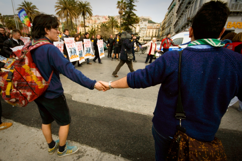 Naples contre la mafia