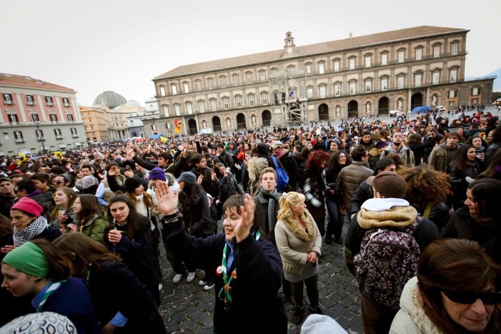 Naples contre la mafia