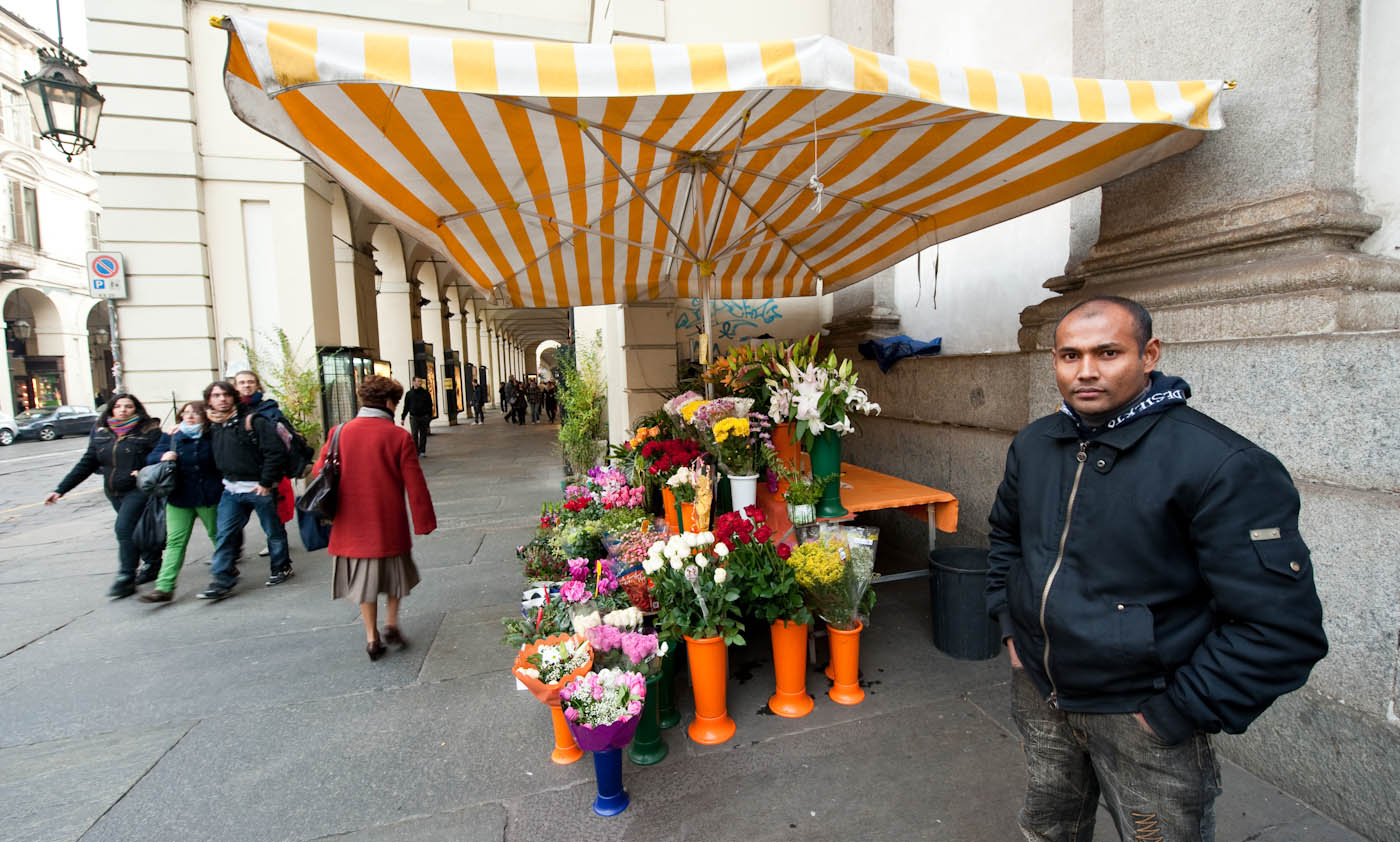 Il negozio di fiori di Salam