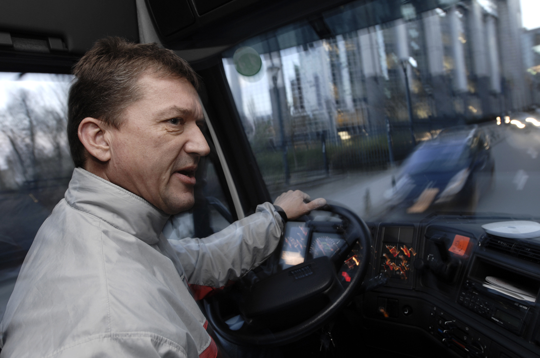 Ole Paastegat, camionista per il Parlamento. 