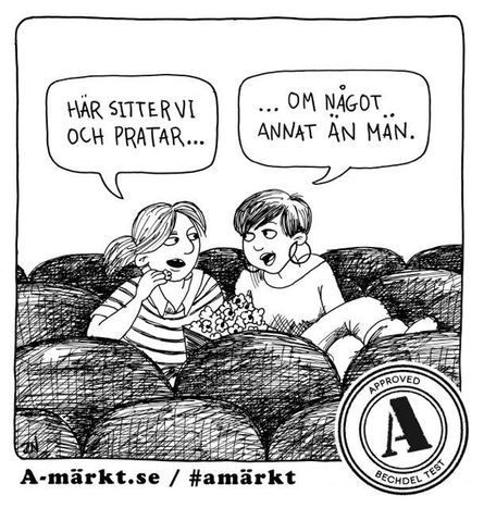 Image for Nemi elfogultság filmmérce svédországban: Az baj, ha a nők semmi másról nem beszélnek, csak férfiakról 