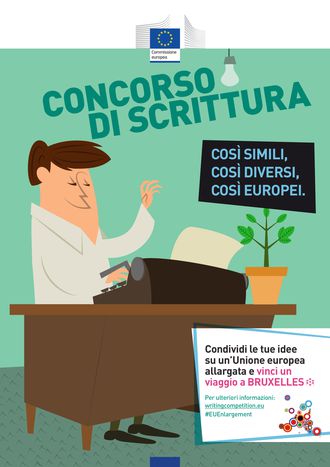 Image for Lancio del concorso di scrittura "Così simili, così diversi, così europei"