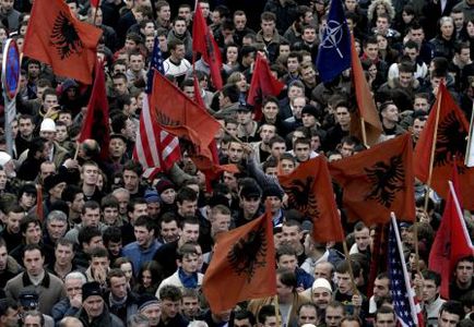 Image for Kosovar students: 10th January-ultimatum to declare independence