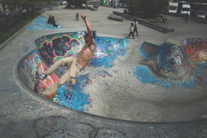 Image for Un skatepark à l'ombre du Parlement Européen