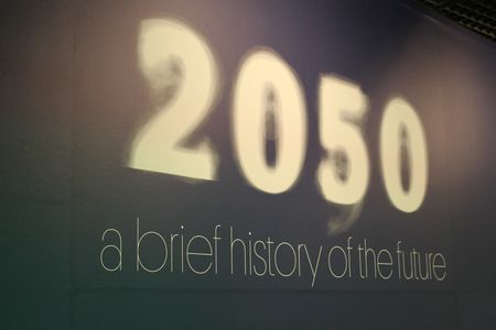 Image for 2050 walking steps to future Earth
