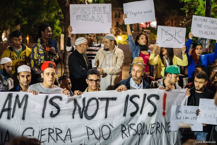 Image for #IslamIsNotIsis: in piazza a Palermo per la pace e il dialogo