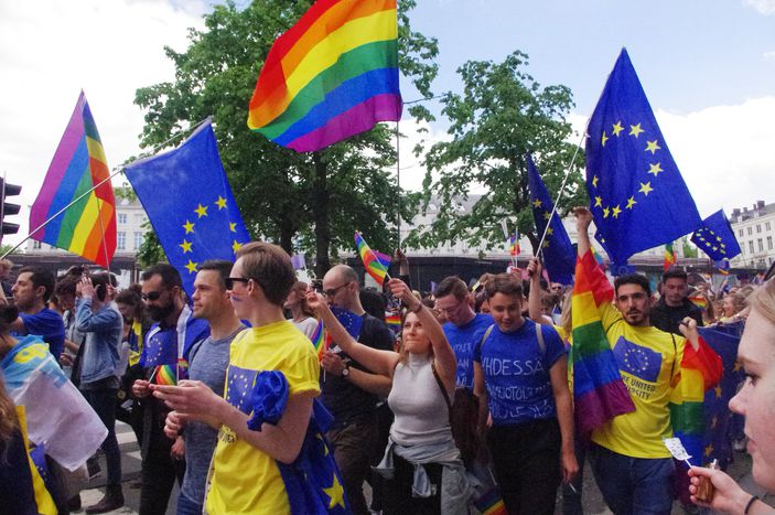 Image for Bruxelles aux couleurs de l’arc en ciel