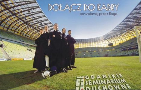 Image for Poland's young funky priests recruiting at Euro 2012