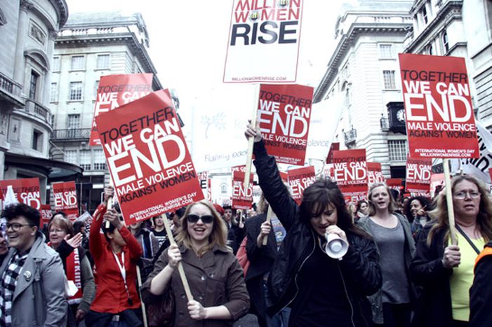 Image for Women's rally in London