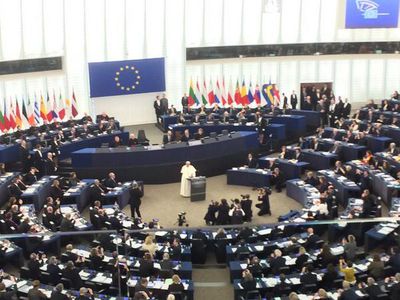 Image for Il discorso di Papa Francesco al Parlamento Europeo