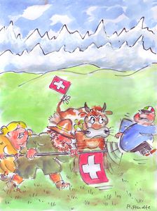Image for Schweizer Balairatt-Kampagne: Nach den Minaretten, italienische Ratten