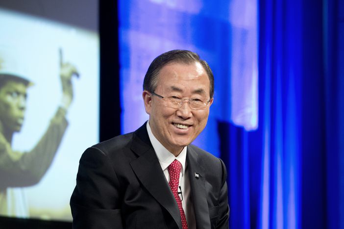 Image for Ban Ki-moon: a rock star at Bozar !