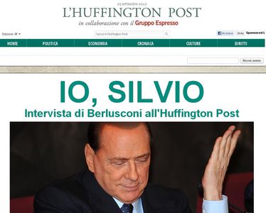 Image for Berlusconi in prima pagina, dov'è la notizia?